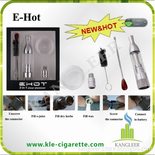 2014 Unique 3 in 1 Atomizer E-Hot Clearomizer
